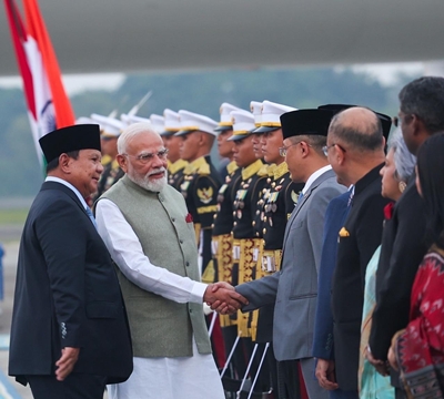 PM Modi reaches Indonesia in the first leg of 3-nation visit