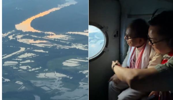 Union Ministers Shivraj Chouhan, Kiren Rijiju review flood situation in Assam’s Dhemaji