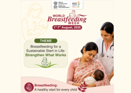 Ministry of Women & Child Development to Observe World Breastfeeding Week 2026 from 1st–7th August Ministry of Women & Child Development to Observe World Breastfeeding Week 2026 from 1st–7th August