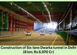 Govt approves construction of Six-lane Dwarka tunnel in Delhi