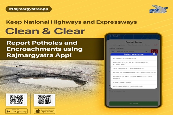 NHAI Enhances RajmargYatra App with New Digital Services