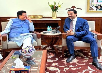Commerce Minister Piyush Goyal, UAE Minister Discuss Trade and Investment Ties