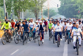 Over 15,000 locations join 82nd ‘Fit India Sundays on Cycle