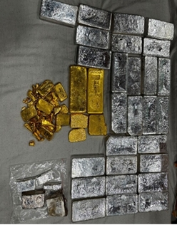 DRI intensifies crackdown on precious metals smuggling; seizes smuggled gold, silver & cash in nationwide operations