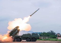 DRDO conducts successful flight-test of Pinaka Long Range Guided Rocket