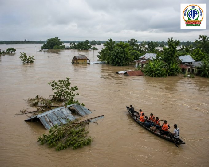 শেহতীয়া বানত ৰাজ্যৰ ছখন জিলাৰ ৩৭ হাজাৰৰো অধিক লোক ক্ষতিগ্ৰস্ত