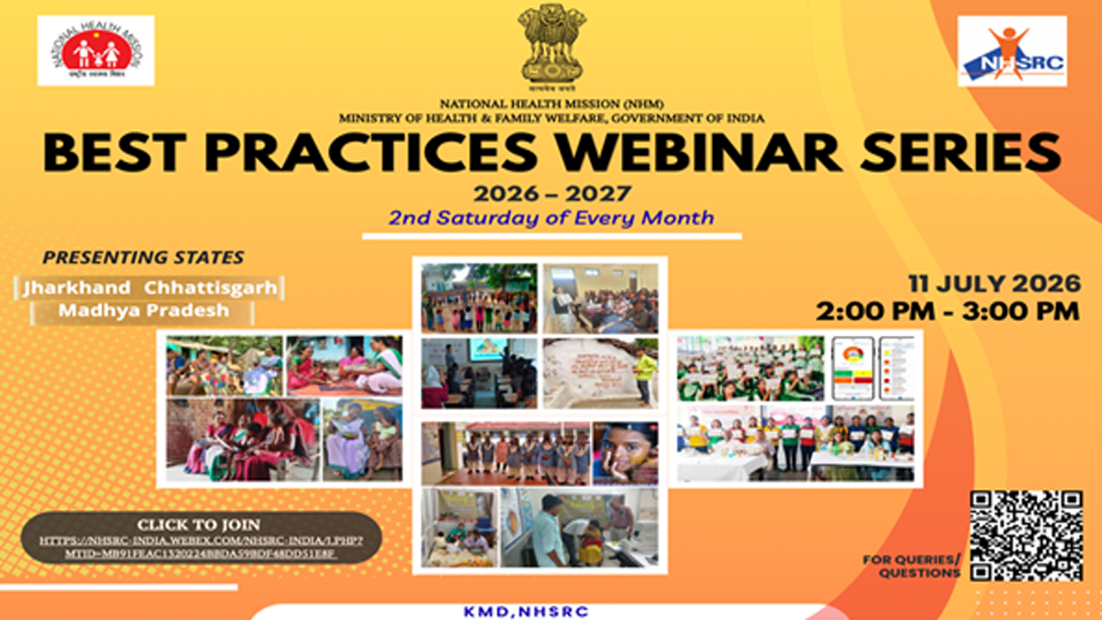 Health Ministry launches monthly webinar series on best practices under National Health Mission