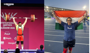 ग्लासगो राष्‍ट्रमंडल खेल: भारोत्तोलन में लवप्रीत सिंह ने रजत और डिस्कस थ्रो में सीमा कालीरमन ने कांस्य पदक जीता