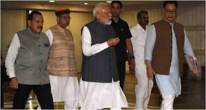 জোটের রণকৌশল স্থির করার লক্ষ্যে NDA সংসদীয় দলের সপ্তাহিক সভা- ‘মঙ্গল মিলন’ সংসদ ভবনে আজ সকালে বসবে।