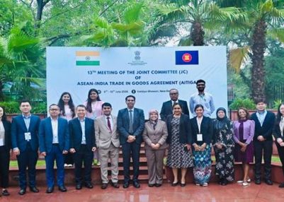 India hosts AITIGA Joint Committee meeting to advance the review of the ASEAN-India trade pact