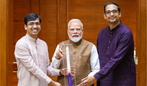 प्रधानमंत्री नरेन्‍द्र मोदी ने विक्रम-1 की सफलता के बाद स्काईरूट के संस्थापकों से मुलाकात की; भारत के बढ़ते निजी अंतरिक्ष परिस्थितिकी तंत्र की सराहना की