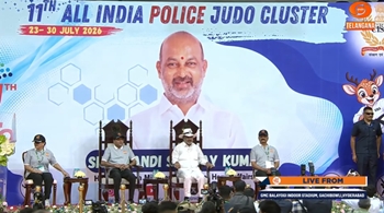 MoS Bandi Sanjay inaugurates All India Police Judo Cluster 2026 sports competitions in Hyderabad