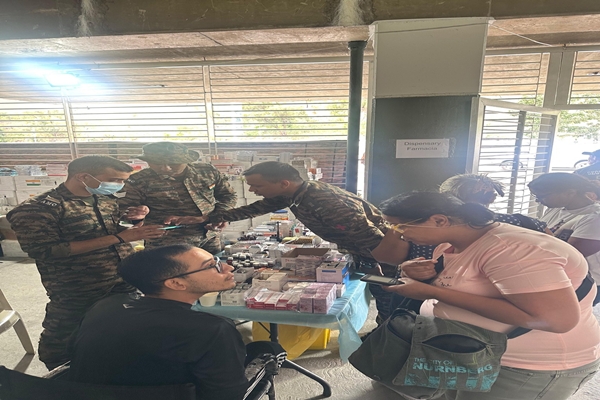 People of Venezuela express appreciation for Indian medical team at field hospital established under Operation Amistad