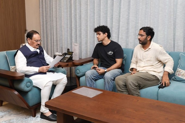 Union Minister JP Nadda holds talks with Representatives of Protesters; Appeals to end Sit-In and restore normalcy