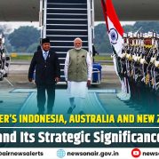 Spotlight : Prime Minister’s Indonesia, Australia and New Zealand Visit and Its Strategic Significance