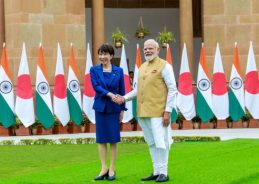 Annual Summit-level talks between PM Modi and Japanese PM underway in New Delhi 