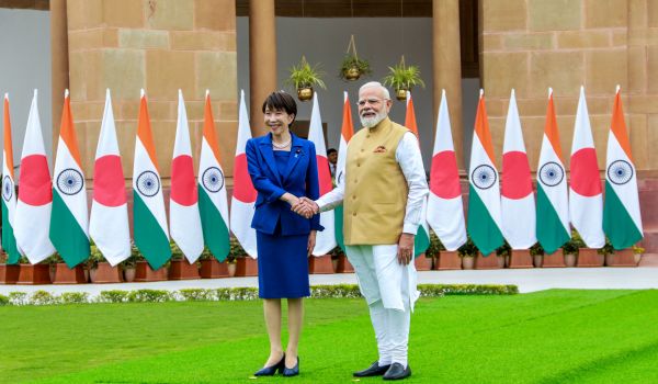 Annual Summit-level talks between PM Modi and Japanese PM underway in New Delhi 