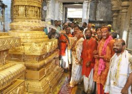 Andhra Pradesh’s Tirumala Temple performs Koil Alwar Tirumanjanam ahead of Anivara Asthanam