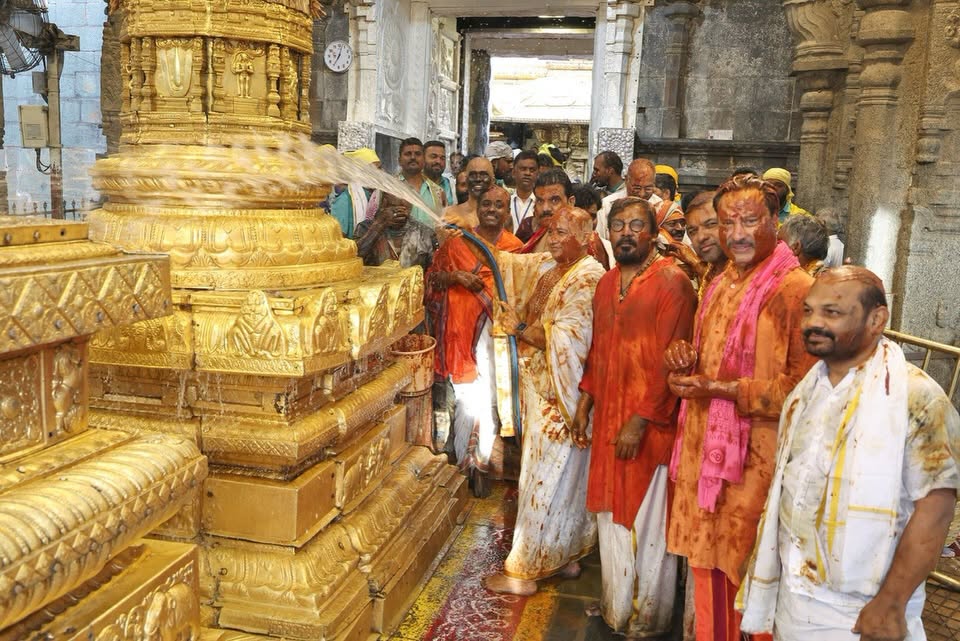 Andhra Pradesh’s Tirumala Temple performs Koil Alwar Tirumanjanam ahead of Anivara Asthanam