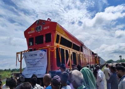 India’s first commercial freight train reaches Nepal carrying canola 