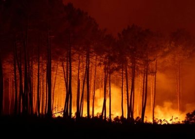 France: Massive wildfire forces evacuation of more than 2 lakh people 