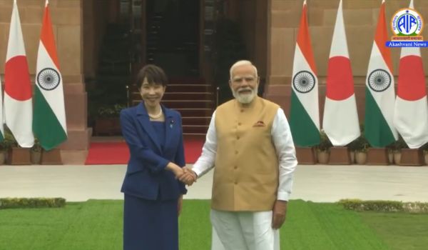 PM Modi holds Annual Summit-level talks with his Japanese counterpart Sanae Takaichi