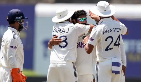 India defeat Srilanka in first Test by 165 runs; Manav Suthar takes 6 wickets