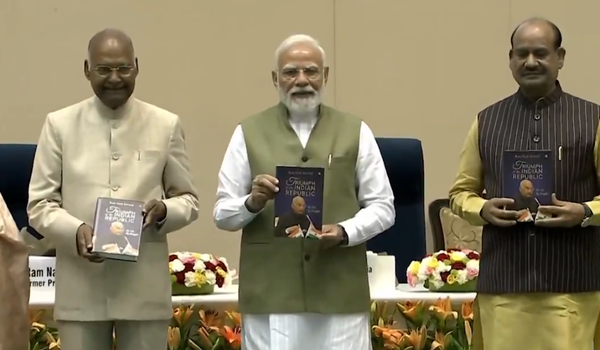 PM Modi releases former President Ram Nath Kovind’s autobiography in New Delhi