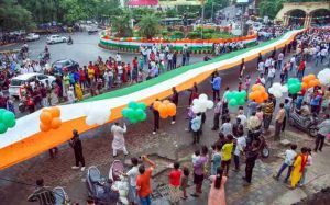 प्रधानमंत्री नरेंद्र मोदी ने नागरिकों से हर घर तिरंगा अभियान में शामिल होने और घरों पर तिरंगा फहराने का आह्वान किया