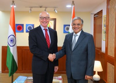 CEC Gyanesh Kumar meets Austrian Ambassador Robert Zischg to strengthen democratic cooperation CEC Gyanesh Kumar meets Austrian Ambassador Robert Zischg to strengthen democratic cooperation
