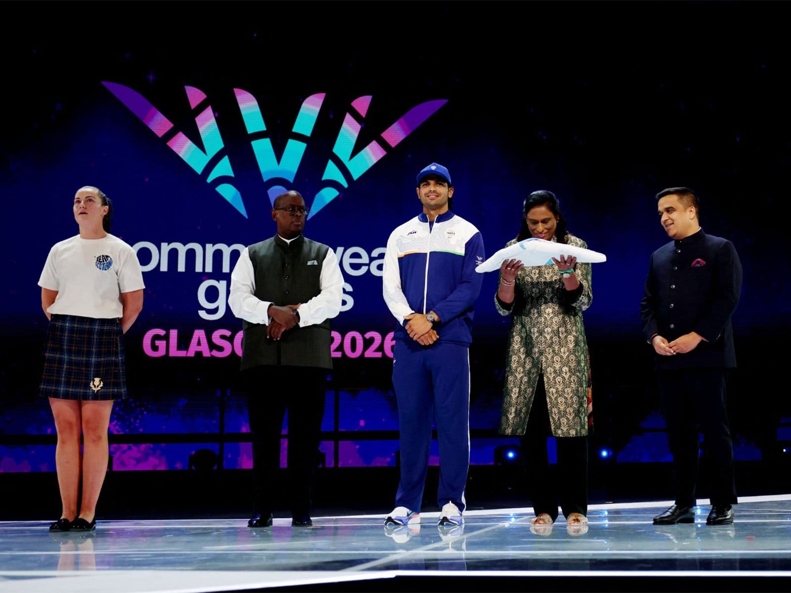 Glasgow Hands Commonwealth Games Baton to India