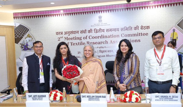 Textiles Ministry holds 2nd Coordination Committee Meeting of Textile Research Associations