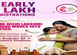 Delhi govt to hand over approval letters to four thousand eligible women beneficiaries under Lakshmi Yojana today