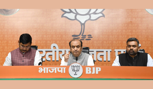 BJP accuses Congress of using Dalit community as political tool