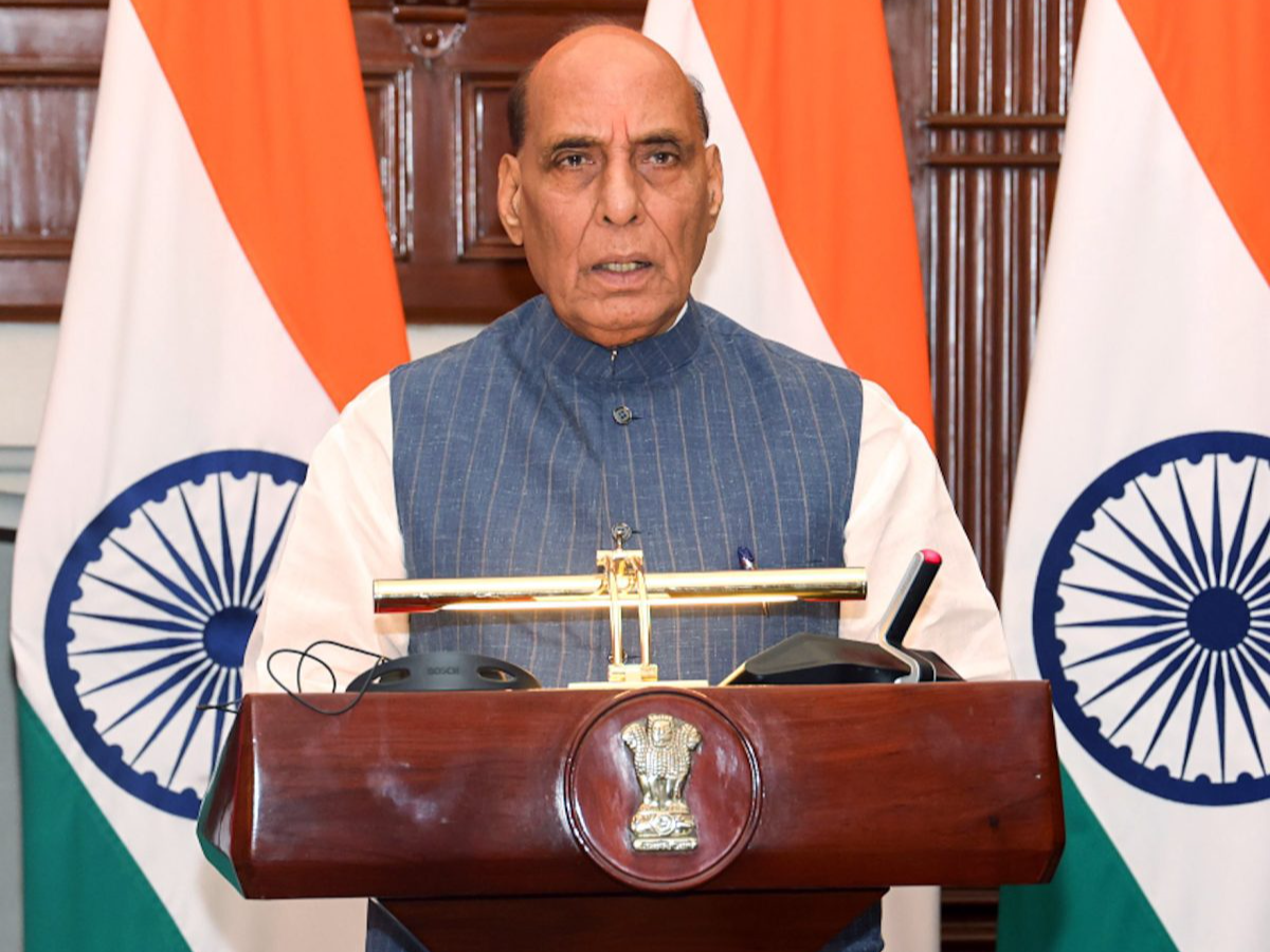 रक्षा क्षेत्र में आत्मनिर्भरता की ओर तेजी से बढ़ रहा भारत: रक्षा मंत्री राजनाथ सिंह