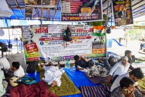 झारखंड में छात्रों का विरोध प्रदर्शन 21वें दिन भी जारी, 15 अगस्त को तिरंगा यात्रा निकालने की घोषणा