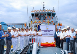 Cochin Shipyard delivers third Anti-Submarine Warfare Shallow Water Craft to Indian Navy Cochin Shipyard delivers third Anti-Submarine Warfare Shallow Water Craft to Indian Navy