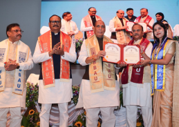 Defence Minister Rajnath Singh says India is confident in its heritage, culture and capabilities Defence Minister Rajnath Singh says India is confident in its heritage, culture and capabilities