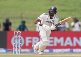 Final Test match of the series between India & Sri Lanka underway in Colombo