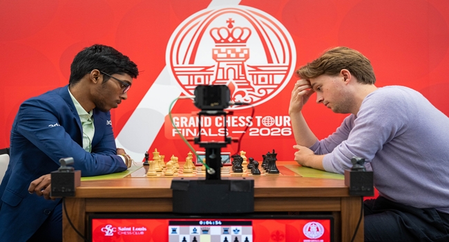 R Praggnanandhaa cruises into finals of Grand Chess Tour’s last leg after 19-9 win over Germany’s Vincent Keymer