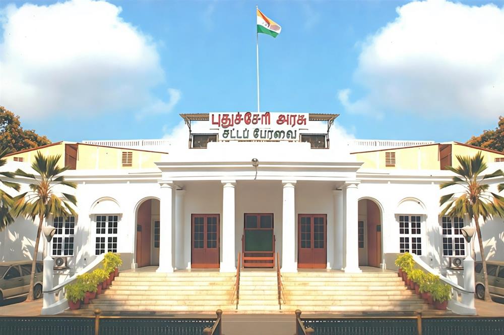 LG K. Kailashnathan addresses first session of 16th Puducherry Legislative Assembly