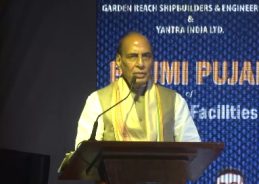 Defence Minister stresses the need for self-reliance in making warships, offshore vessels & in other related fields Defence Minister stresses the need for self-reliance in making warships, offshore vessels & in other related fields