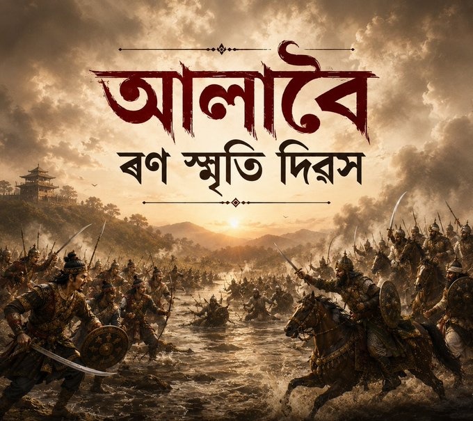 আজি আলাবৈ ৰণৰ স্মৃতি দিৱস