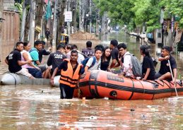 Assam CM Himanta Biswa Sarma releases flood relief for nearly one lakh families Assam CM Himanta Biswa Sarma releases flood relief for nearly one lakh families