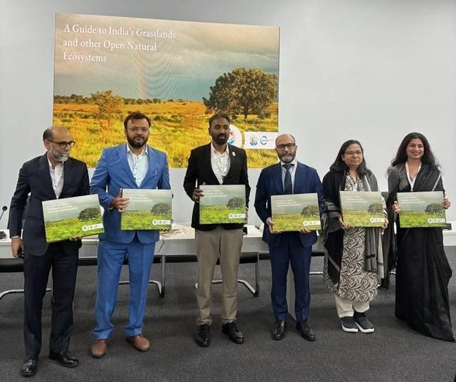 First-ever Guide to Grasslands and Other Open Natural Ecosystems of India launched at COP17