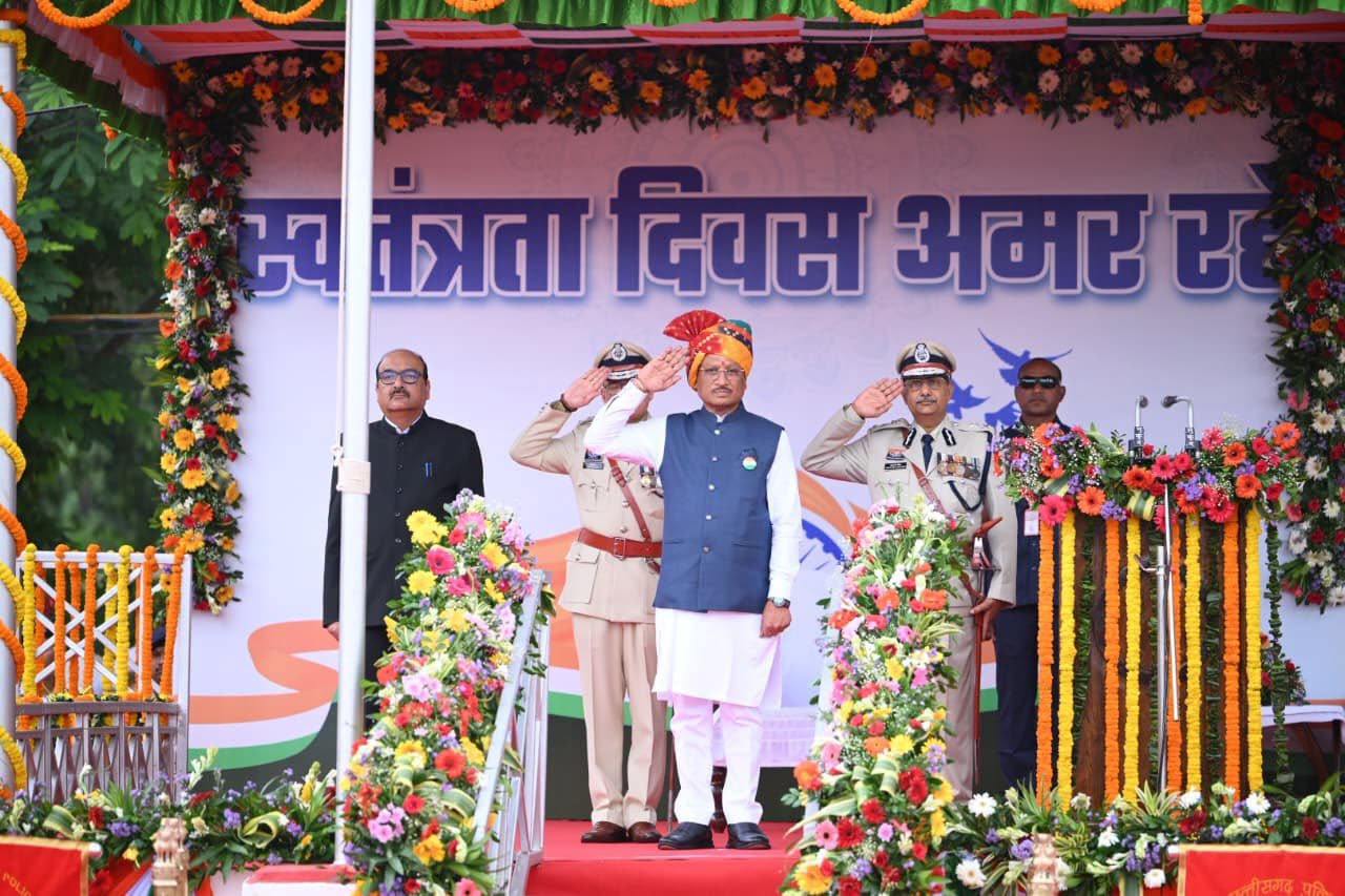Chhattisgarh CM Vishnu Deo Sai highlights success in fight against Naxalism on Independence Day