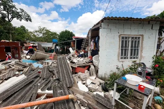 Powerful earthquake measuring 7.4 hit Colombia; 47 killed, many buildings collapsed