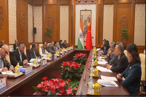 NSA Ajit Doval holds talks with Chinese FM Wang Yi on boundary issue