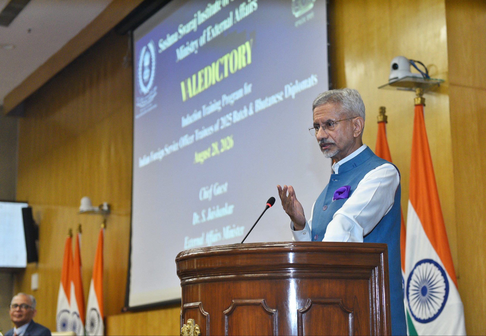EAM Dr S Jaishankar attends valedictory ceremony of IFS officer trainees