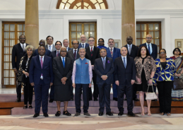 EAM Jaishankar Interacts with UN Permanent Representatives from 17 Countries EAM Jaishankar Interacts with UN Permanent Representatives from 17 Countries